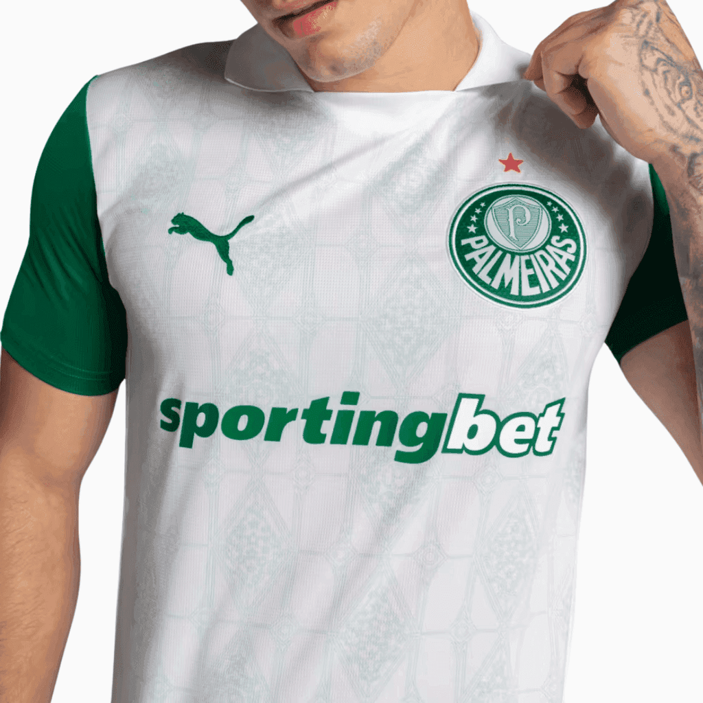 Camisa Puma Palmeiras 2025/26 II - G. GOMÉZ N° 15