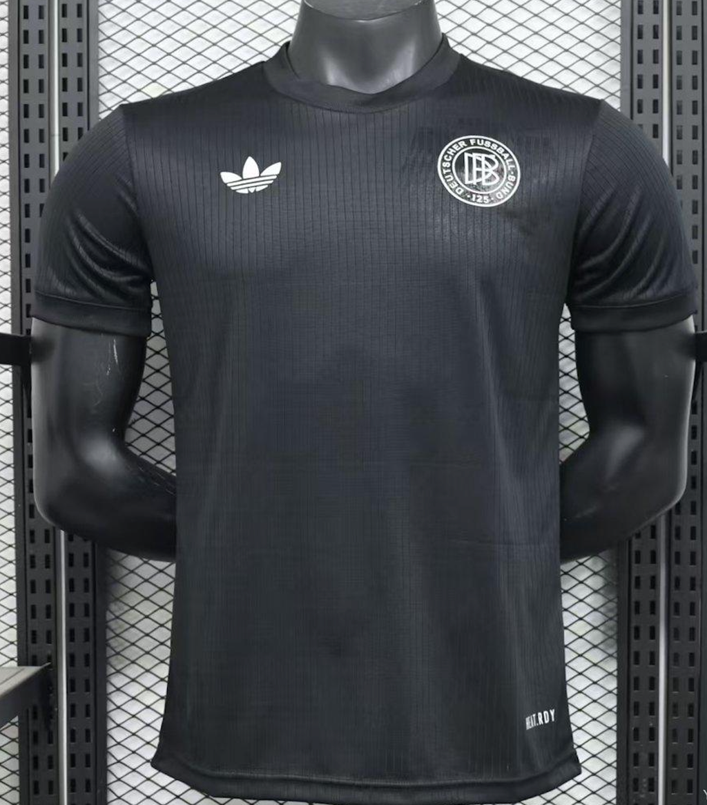 Germany 125th Anniversary Player Jersey Black