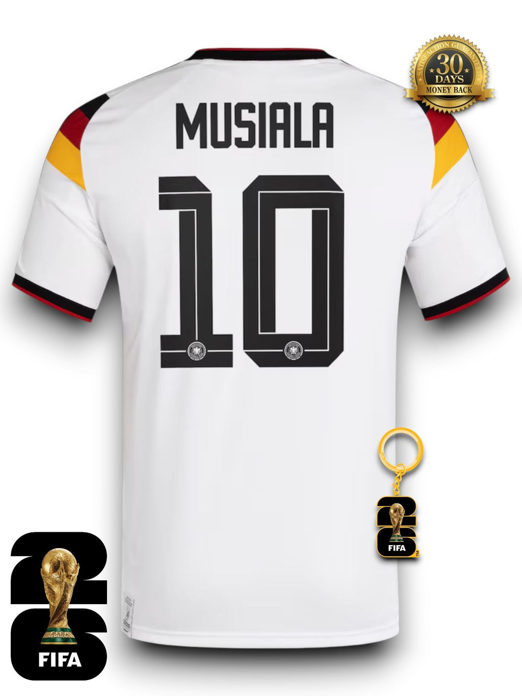 Germany World Cup 2026 Jersey #10 MUSIALA