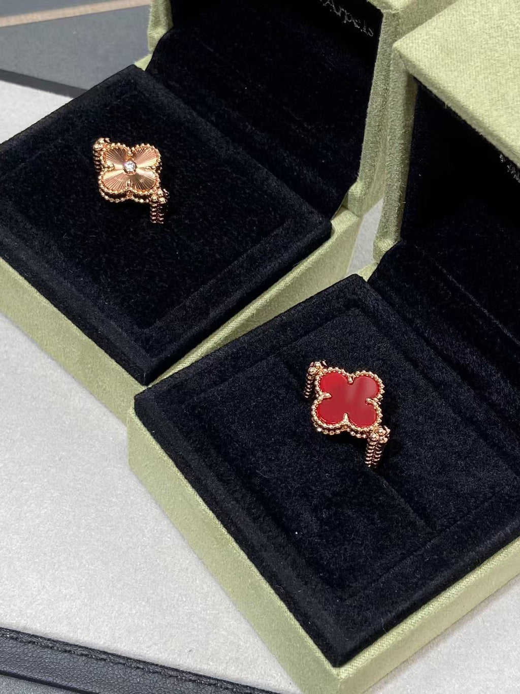 2 Color Simple and stylish new ring 1