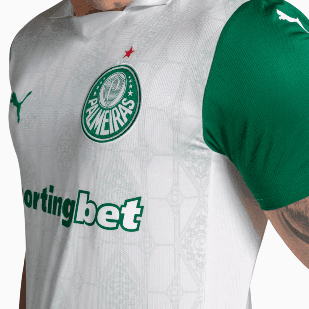 Camisa Puma Palmeiras 2025/26 II - Piquerez N° 22