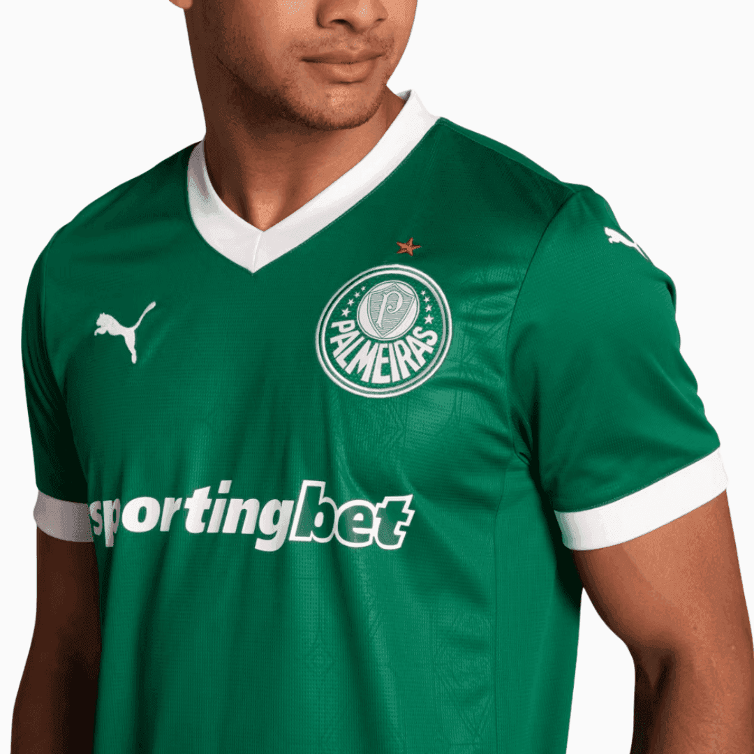 Camisa Puma Palmeiras 2025/26 I - Richard Rios N° 8