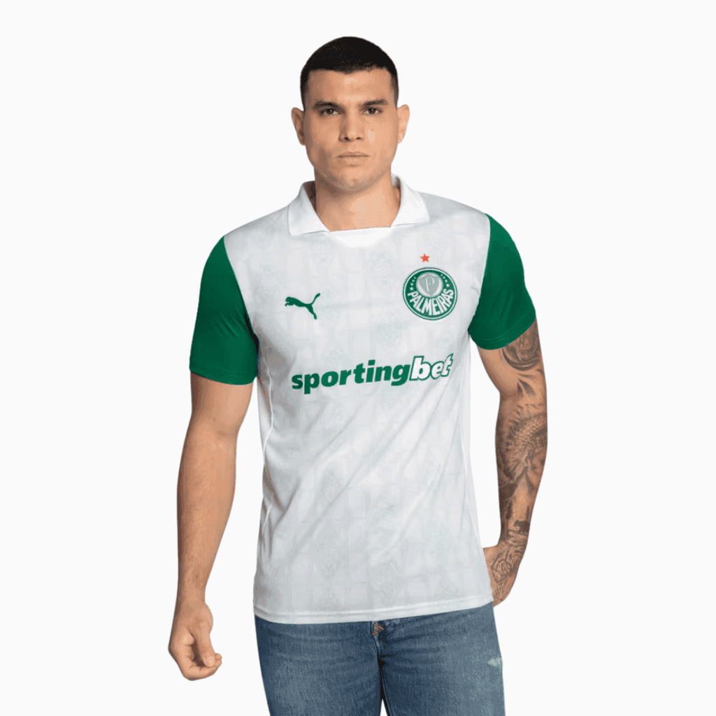Camisa Puma Palmeiras 2025/26 II - Piquerez N° 22