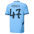 #47 Foden Manchester City Home Jersey 2024/2025