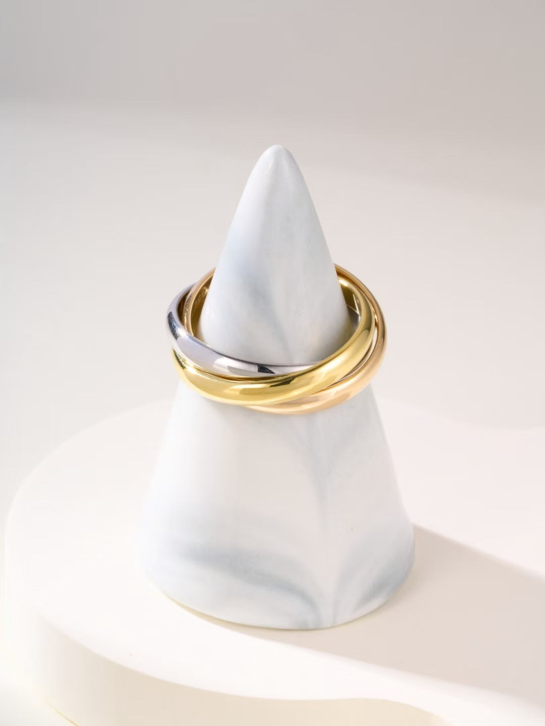 3 Color Simple and stylish new ring 1