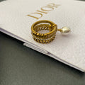 Vintage 3 Circle Ring