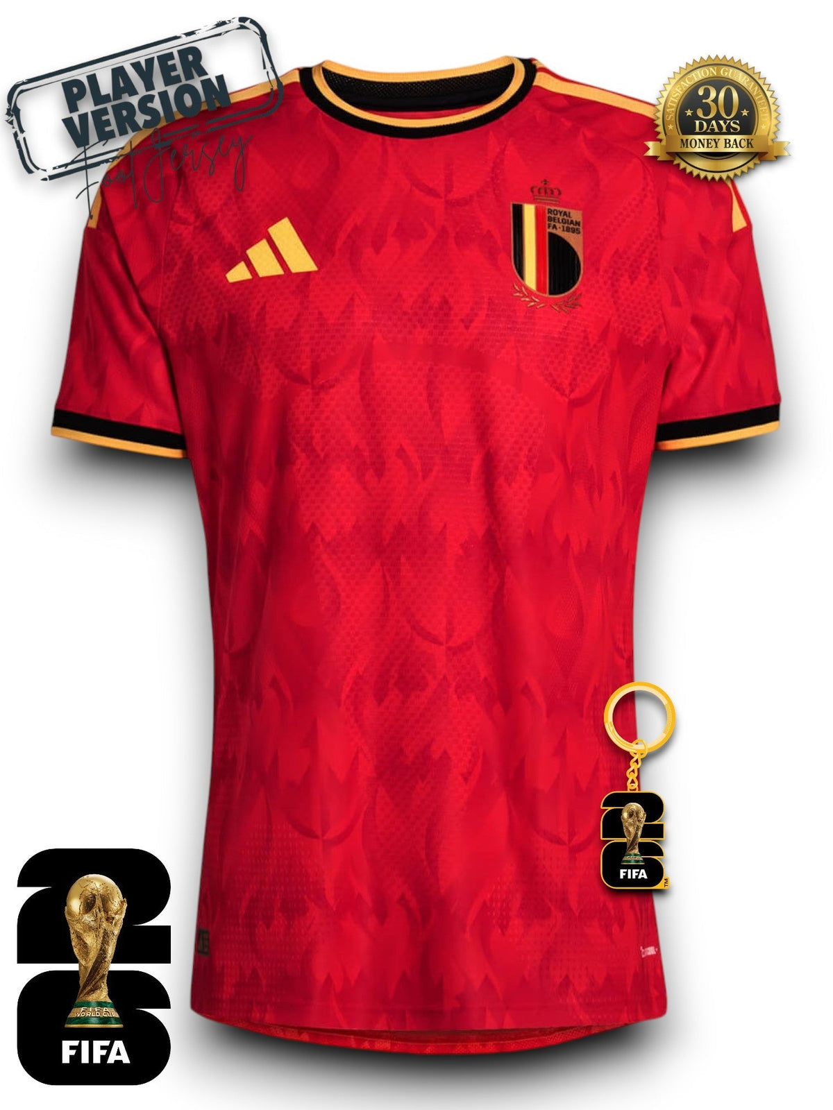 Belgium World Cup 2026 Jersey - Player Version