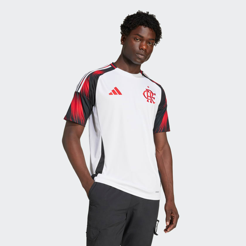 Camisa Adidas Flamengo 2025/26 II G. PLATA N° 50