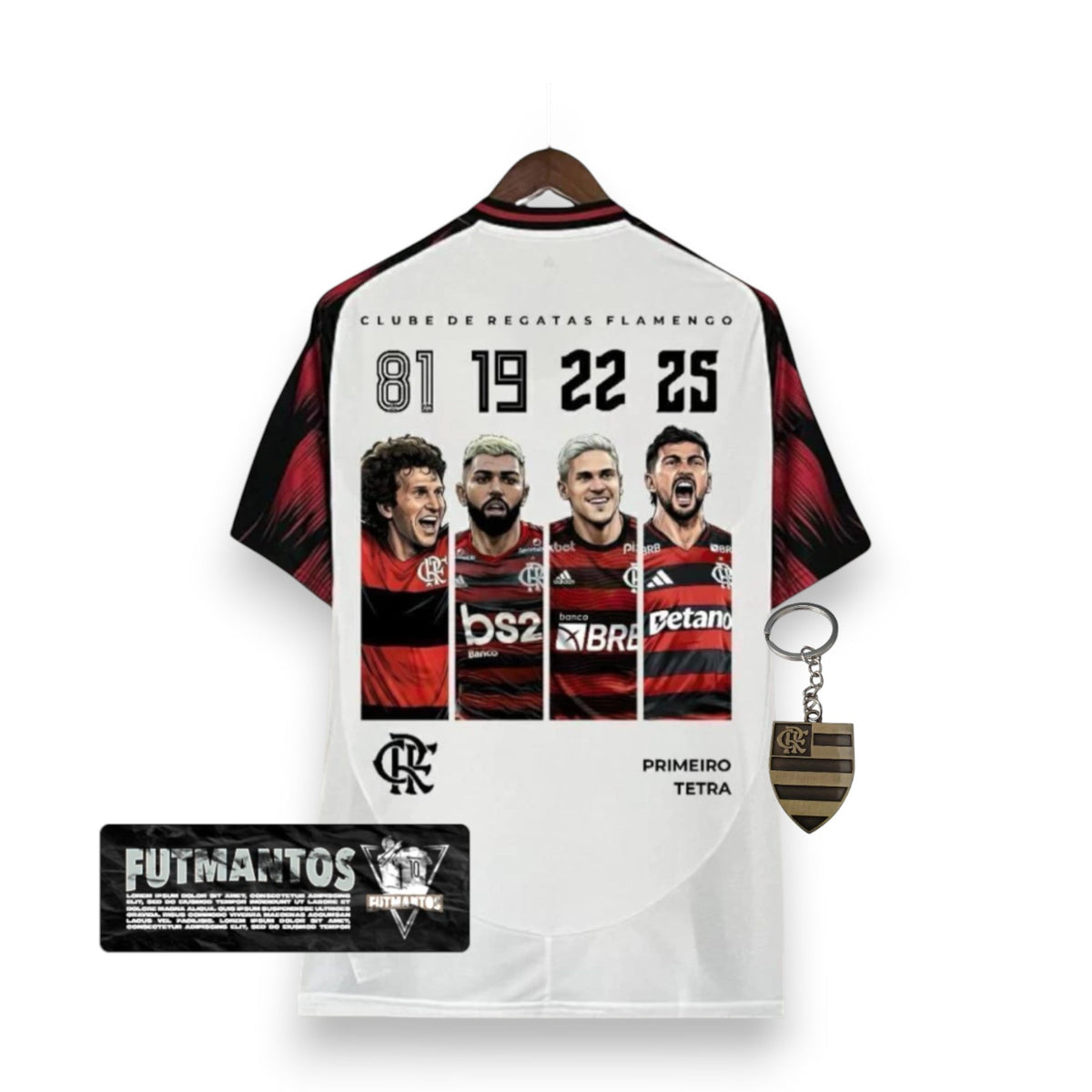 Camisa Flamengo CRF II 25/26 - TETRA CAMPEÃO