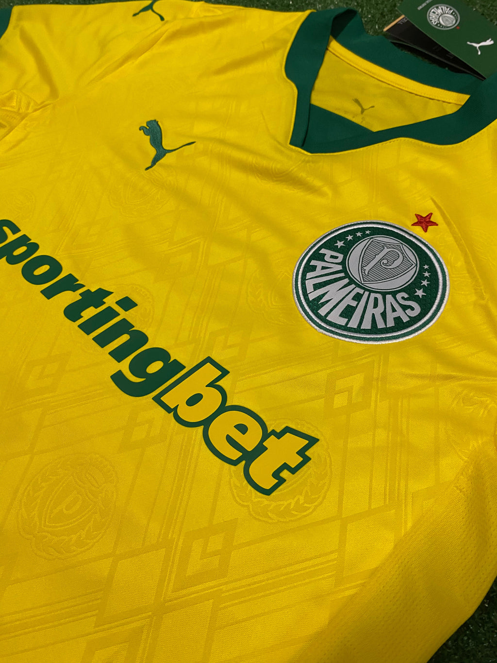 Camisa Palmeiras III Verde e amarela 25/26