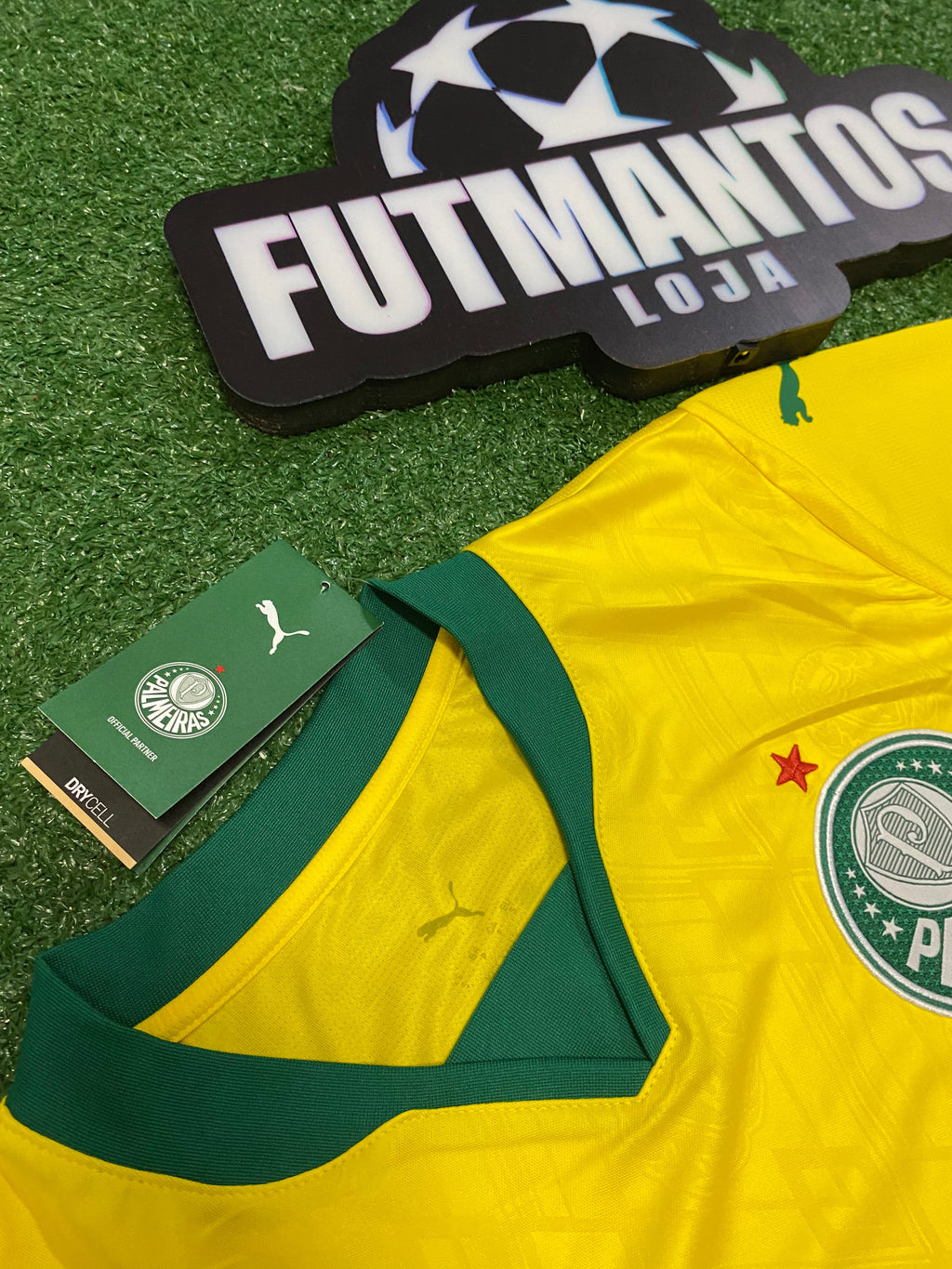 Camisa Palmeiras III Verde e amarela 25/26