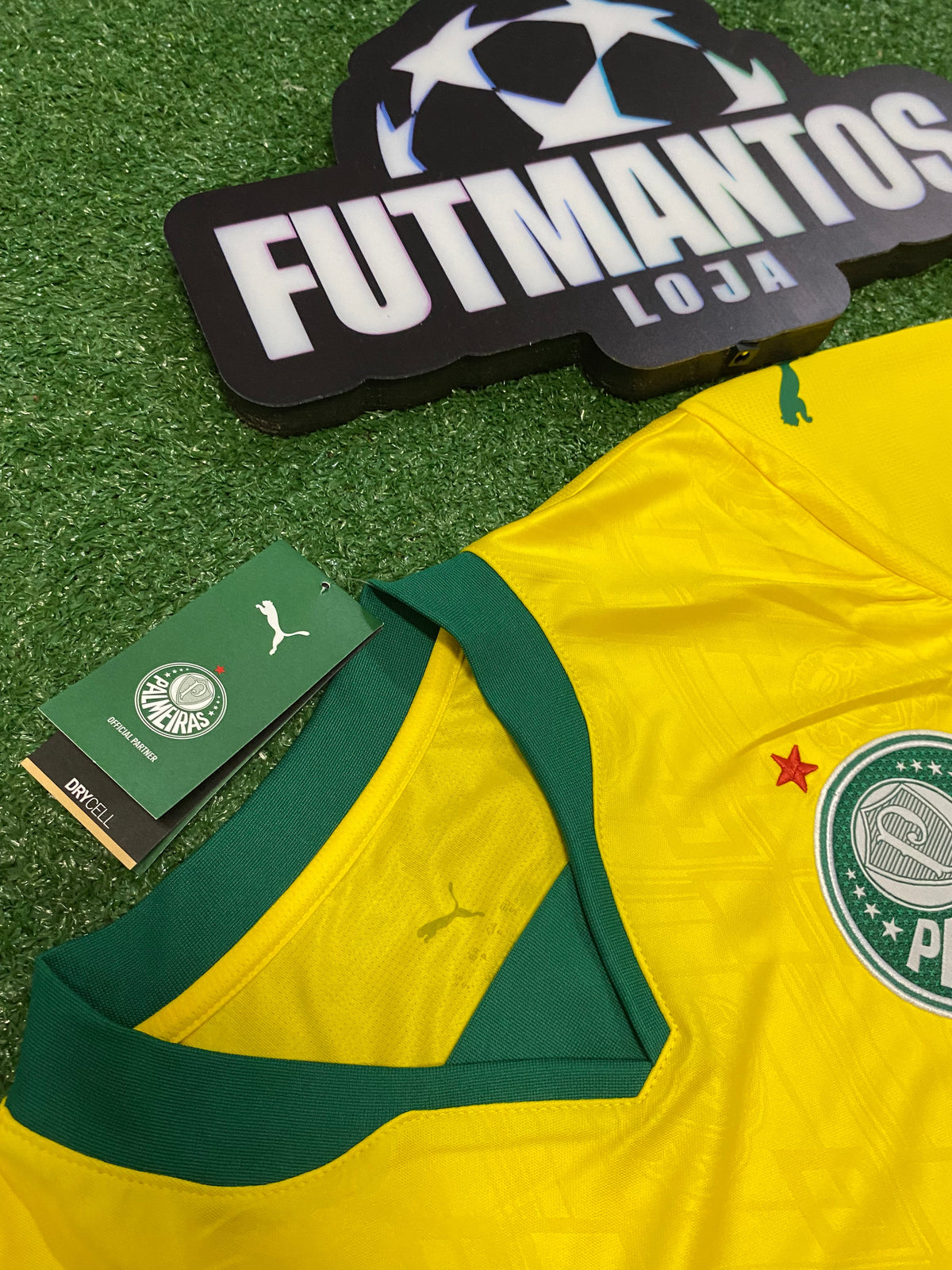 Camisa Palmeiras III Verde e amarela 25/26