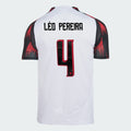 Camisa Adidas Flamengo 2025/26 II LÉO PEREIRA N° 4