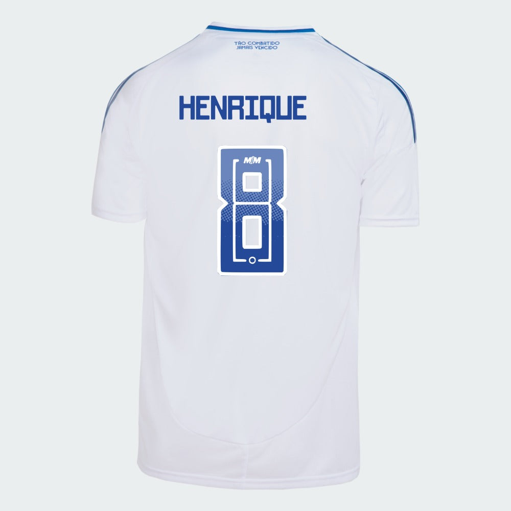 Camisa Adidas Cruzeiro 2025/26 II HENRIQUE N° 8