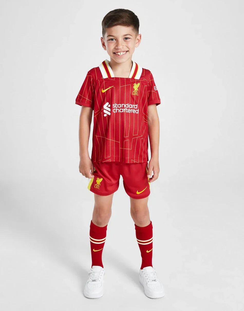 Kids Liverpool Home Kit 2024/2025 - CHAMPIONS #20