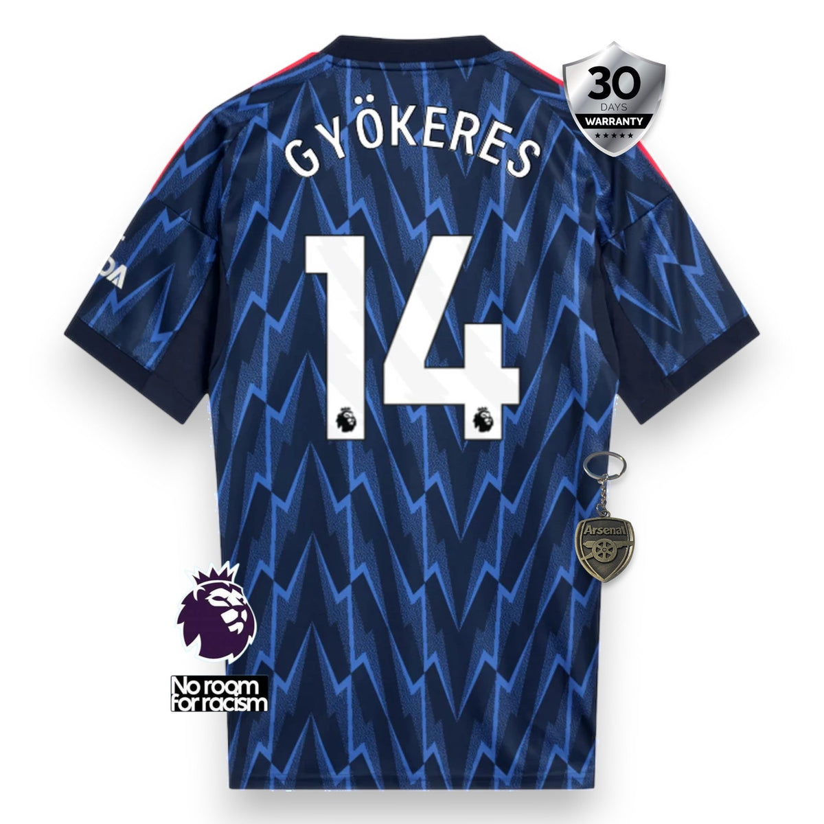 Arsenal Away Jersey 2025/26 - Gyökeres #14