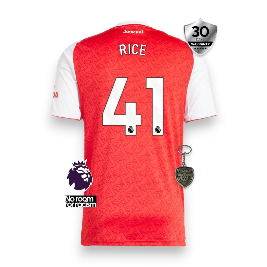 Arsenal Home Jersey 2025/26 - Rice #41