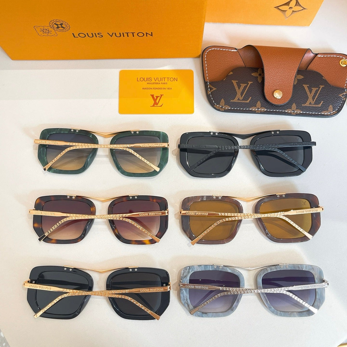 Fashion hot 6 color sunglasses