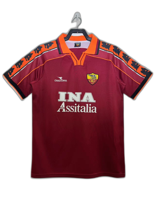 AS Roma 98/99 I Home Jersey - Retro Version