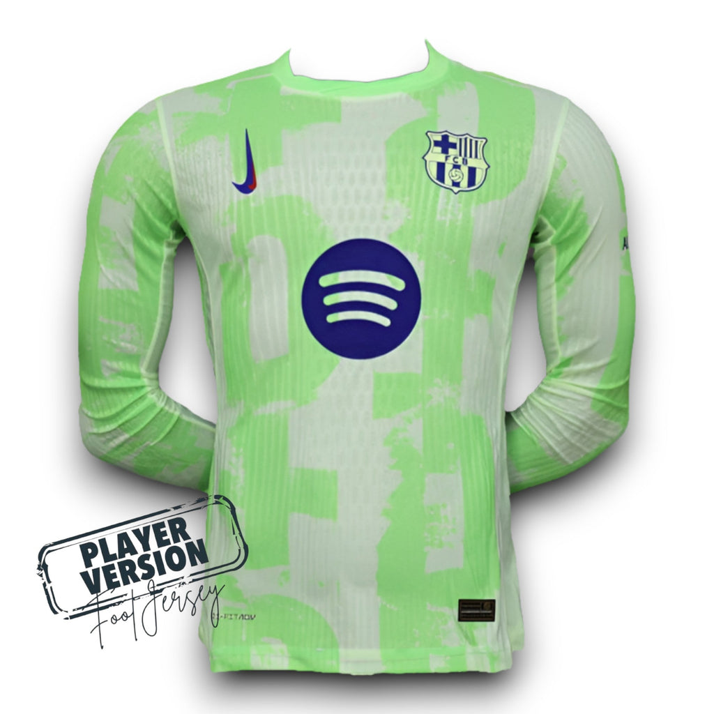 Barcelona 24/25 Third Player Jersey - Long Sleeve