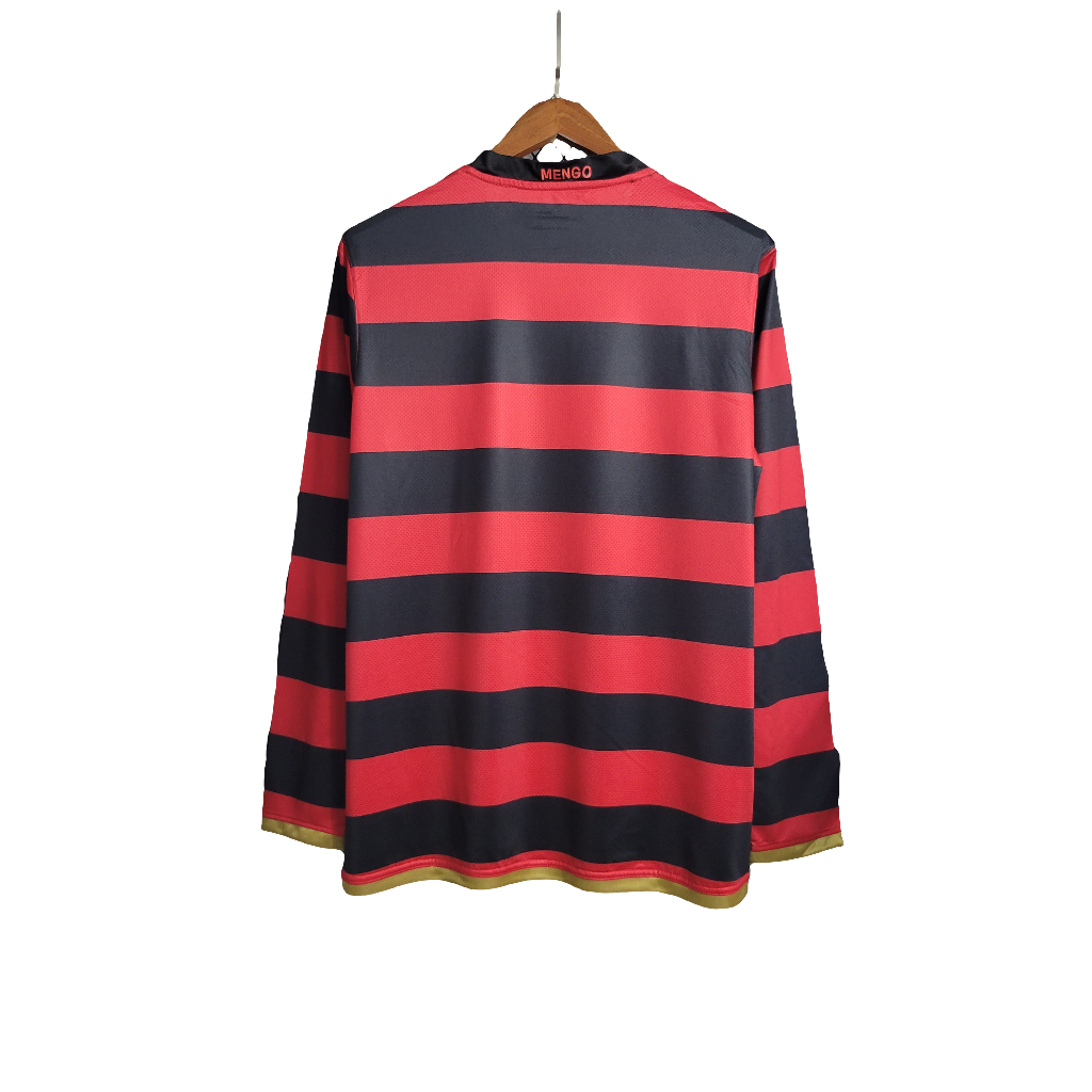Flamengo 2009 I Home Jersey - Long Sleeve Retro Version
