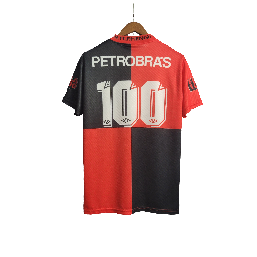Flamengo 1994 I Home Centenary Model Jersey - Retro Version