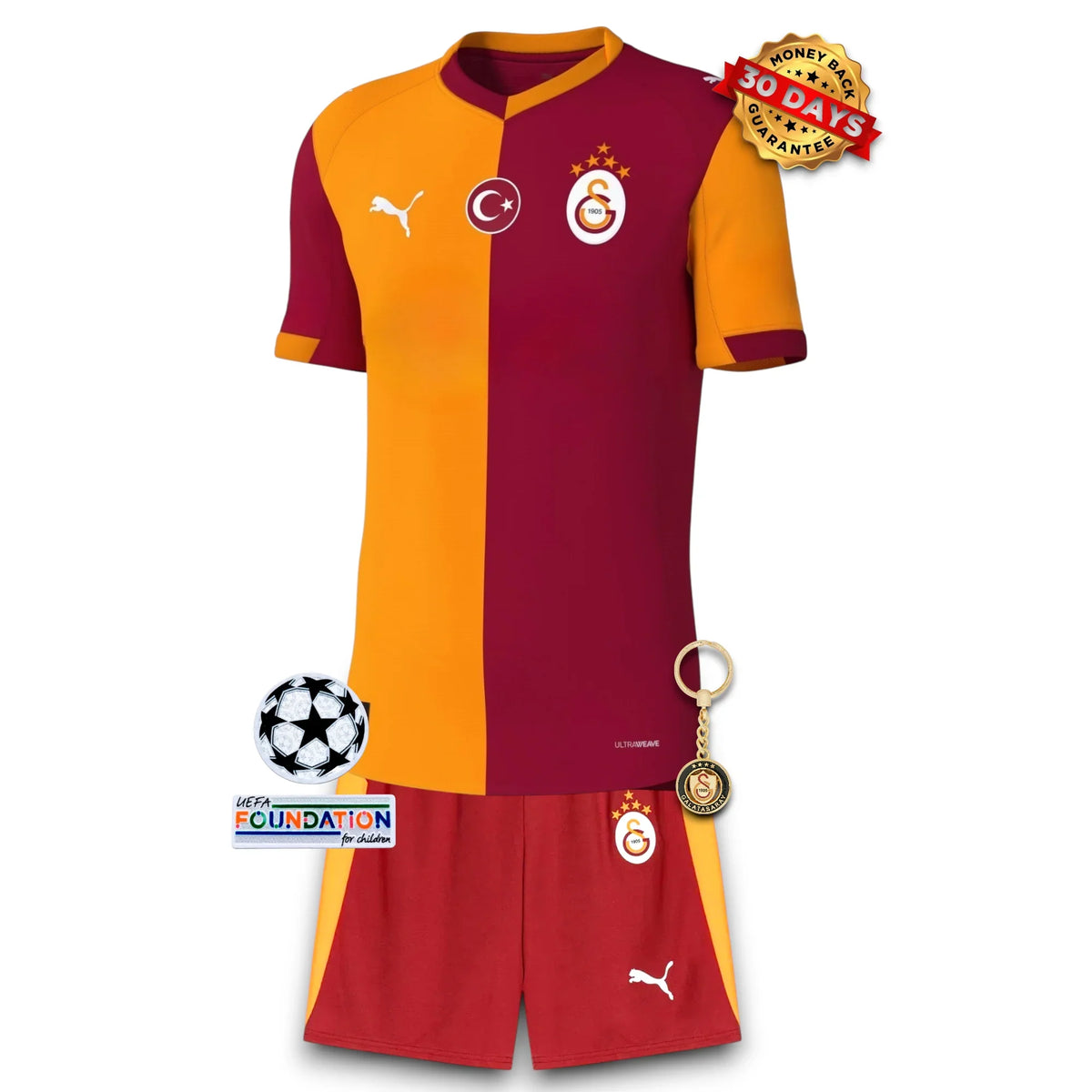Kids Galatasaray Home Kit 2025/26