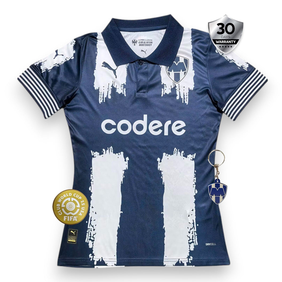 CF Monterrey Home Jersey Clubs Word Cup - Women's