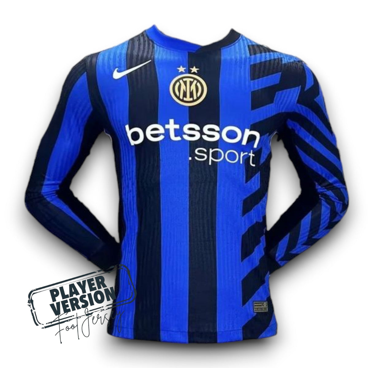 Inter Milan Home 2024/2025 Player Jersey - Long Sleeve