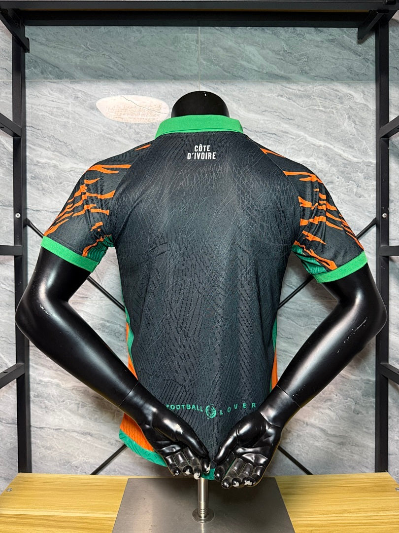 Ivory Coast Special Edition Black Jersey - Player Version