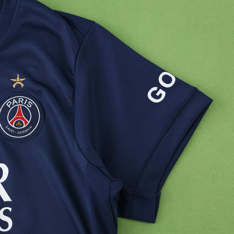Kids PSG 2025 European Champions 1 Star Jersey