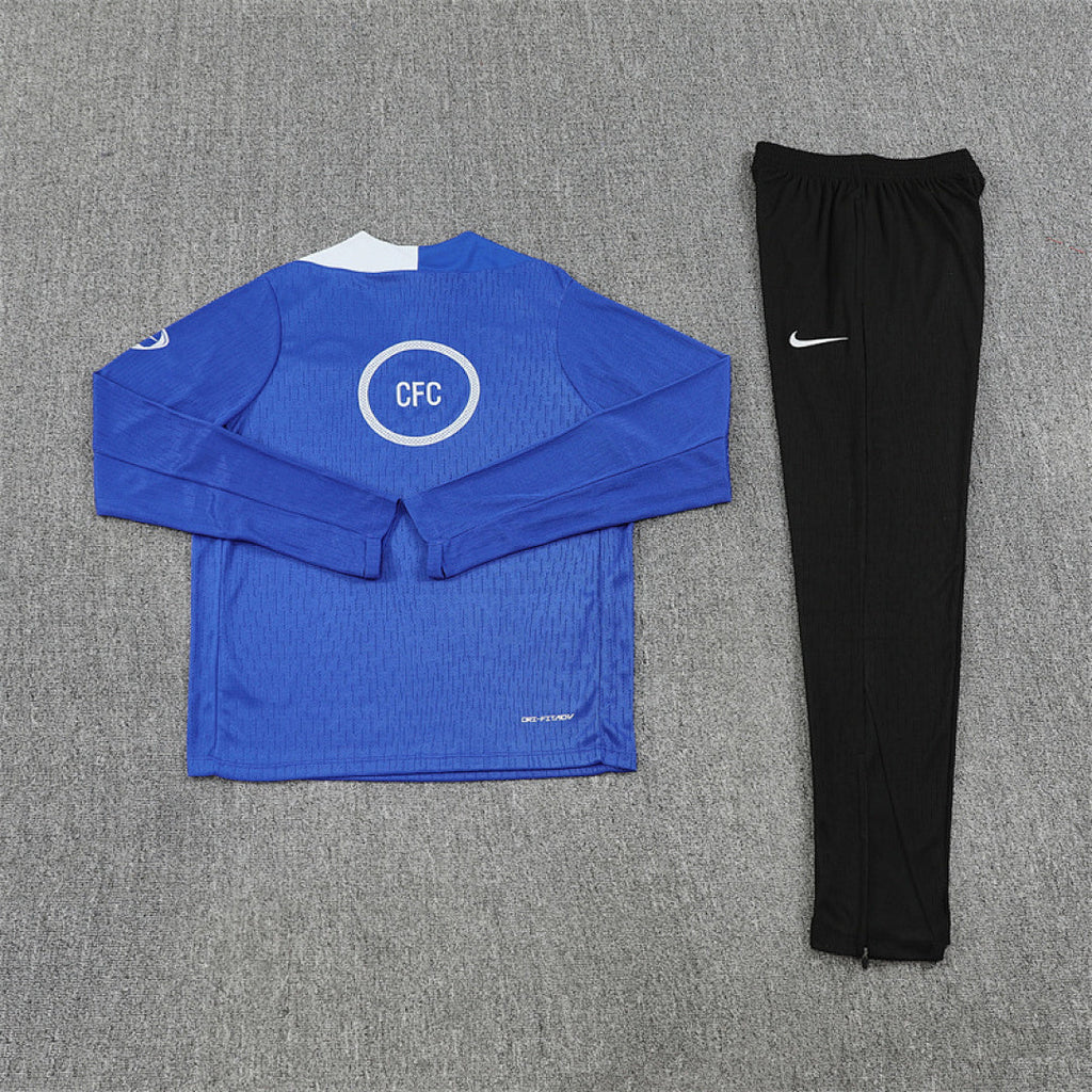 Chelsea Pre-Match Blue Tracksuit 25/26