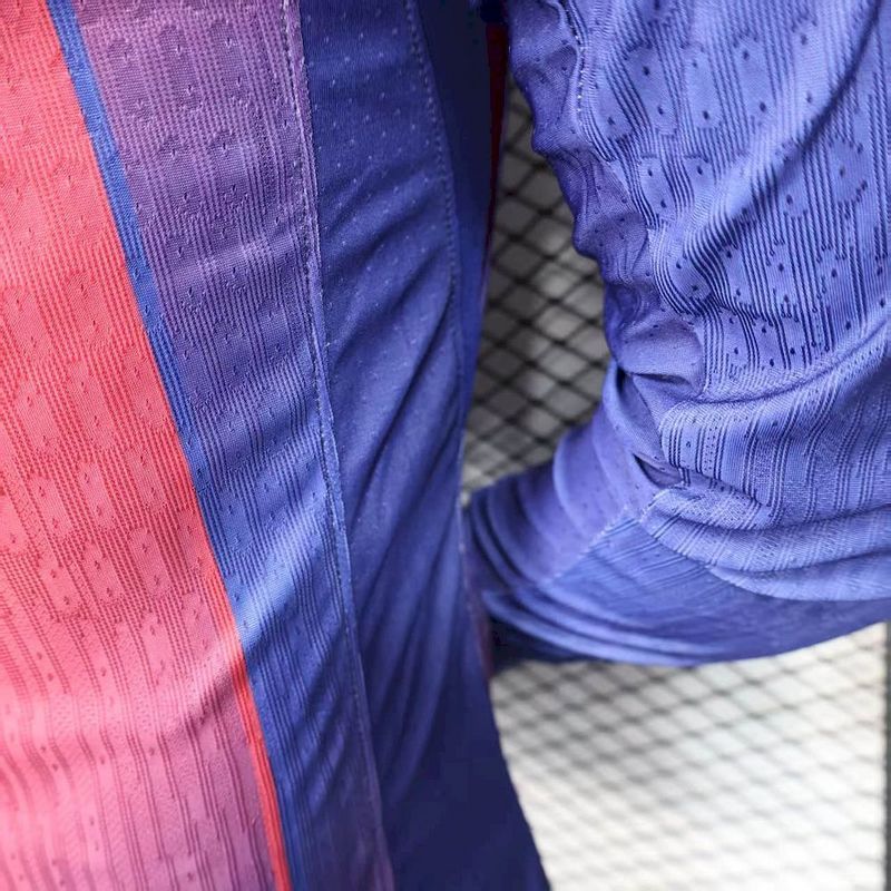 Barcelona 25/26 Home Player Jersey - Long Sleeve