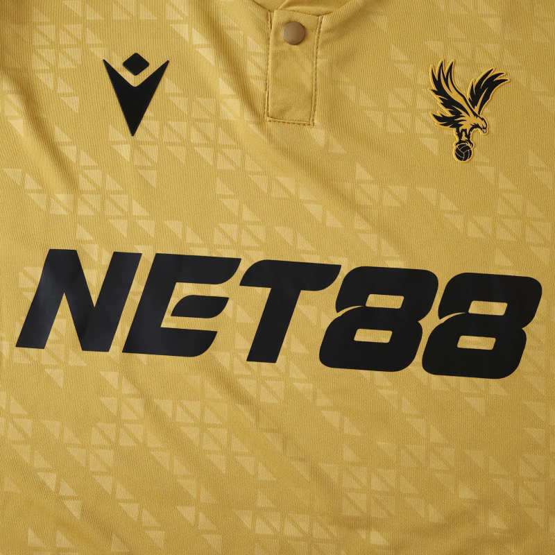 Crystal Palace Away Eagle Gold Jersey 2025/26