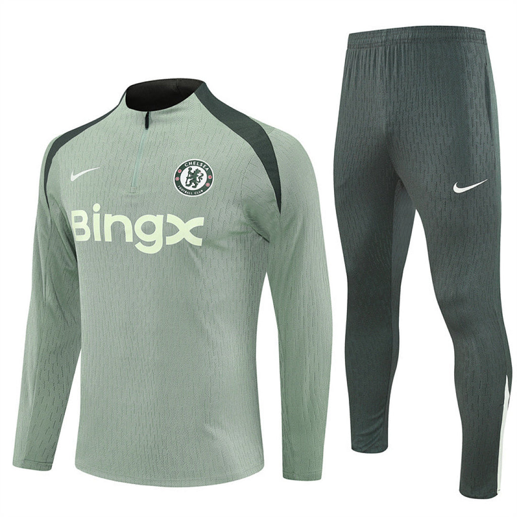 Chelsea Pre-Match Green Tracksuit 25/26
