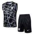 Chelsea Kit Pre Match World Cup Jersey + Shorts - No Sleeve 25/26