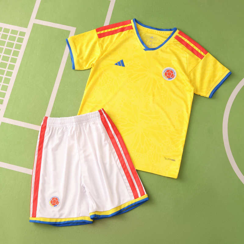 Kit Kids Colombia World Cup 2026 Jersey