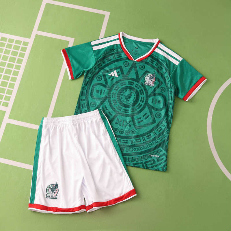 Kit Kids Mexico World Cup 2026 Jersey