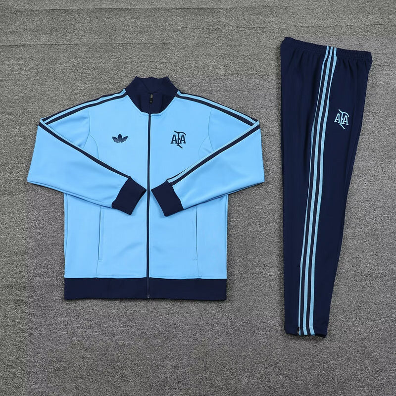Argentina 24/25 Full-Zip TrackSuit Blue