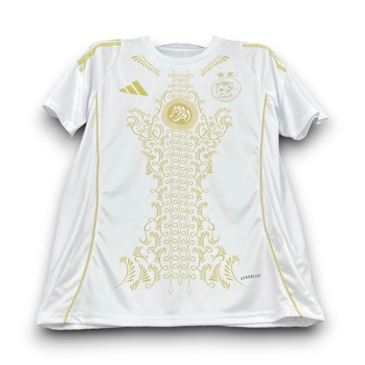 Algeria Karakou White Gold Jersey 2025/25