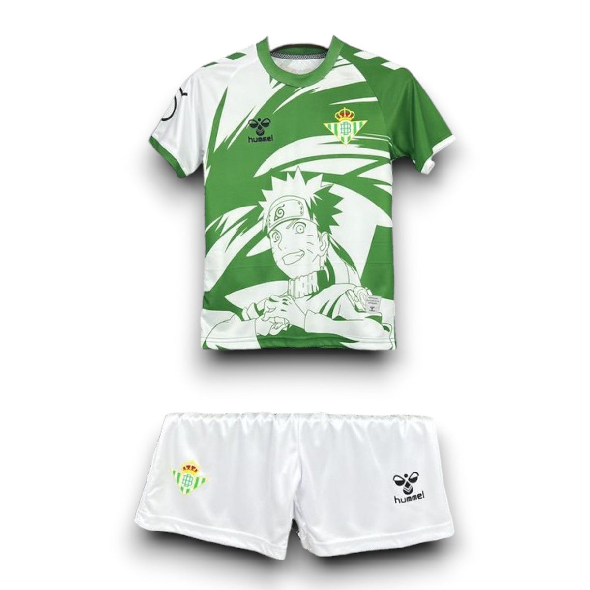 Kids Real Betis 2025/26 Hummel x Limited Edition Naruto Jersey