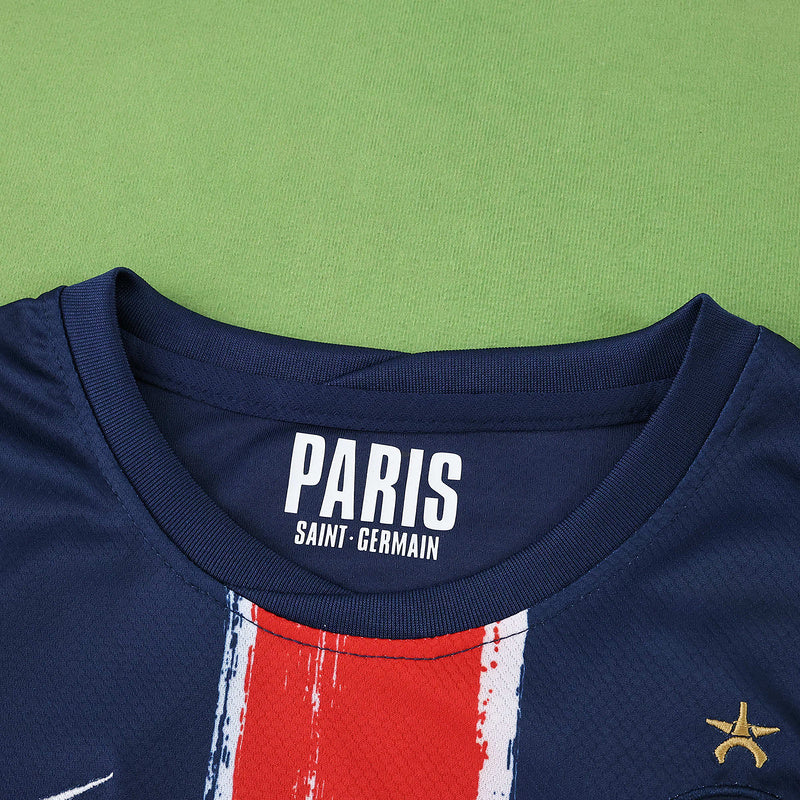 Kids PSG 2025 European Champions 1 Star Jersey