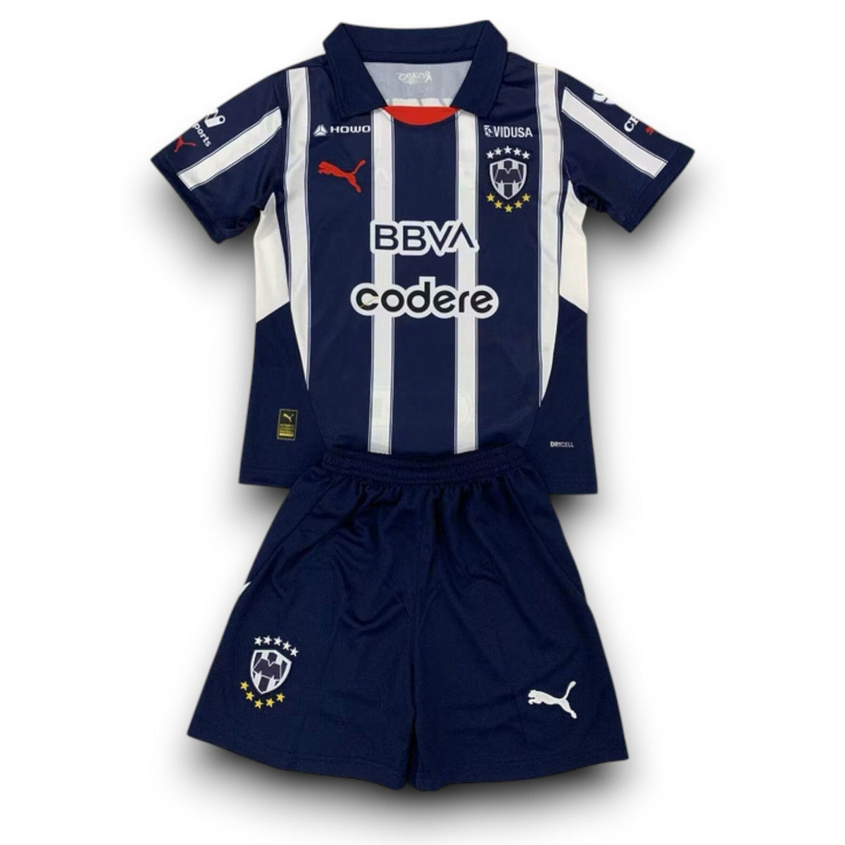 Kids CF Monterrey Home Kit 24/25