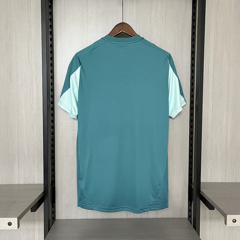 Camisa de Treino Cruzeiro 25/26 Azul Turquesa+Branco