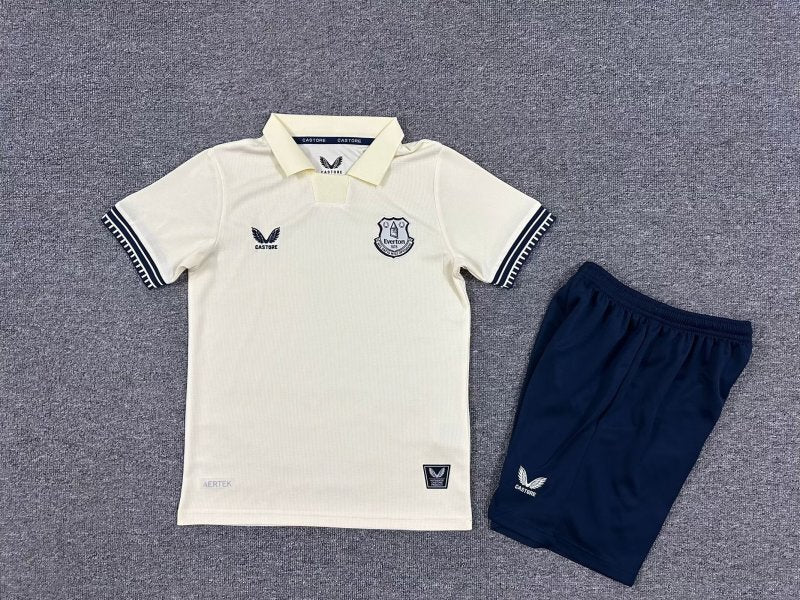Kids Everton Away Kit 2025/26