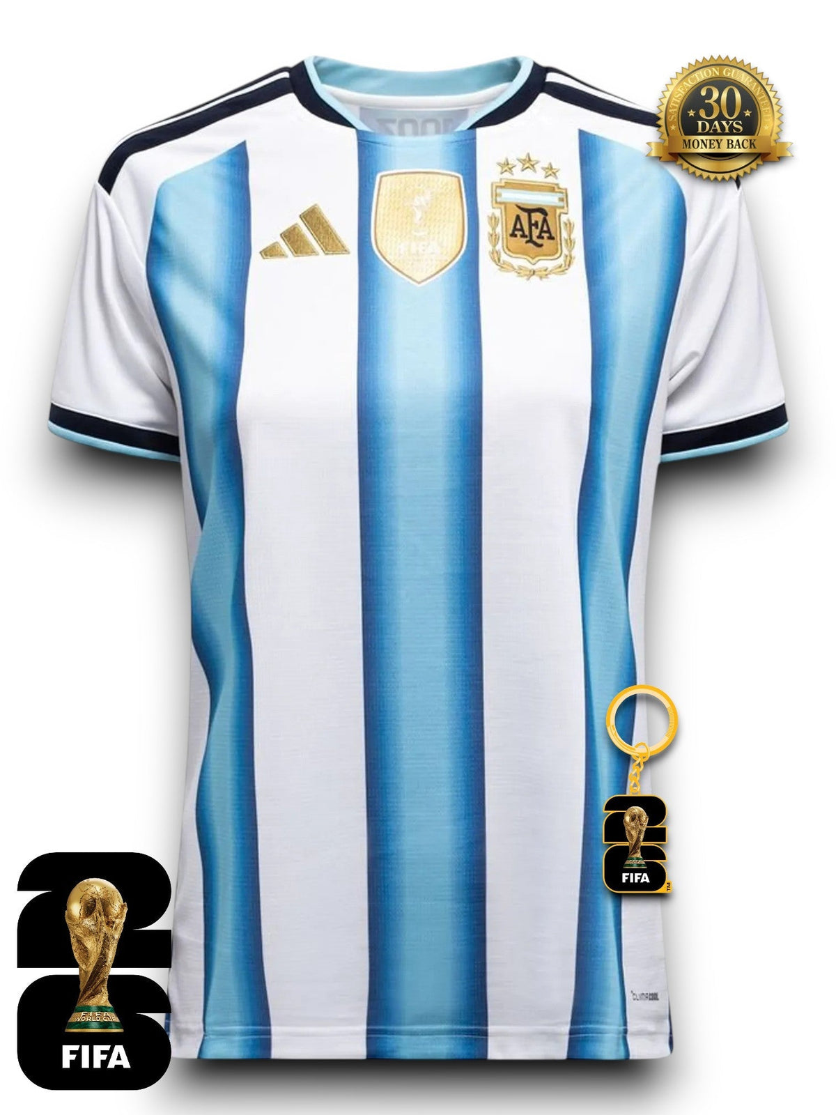 Argentina World Cup 2026 Jersey #10 MESSI - Women's
