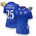 Chelsea Home Jersey 25/26 - Womens - with World Champions 25 printing