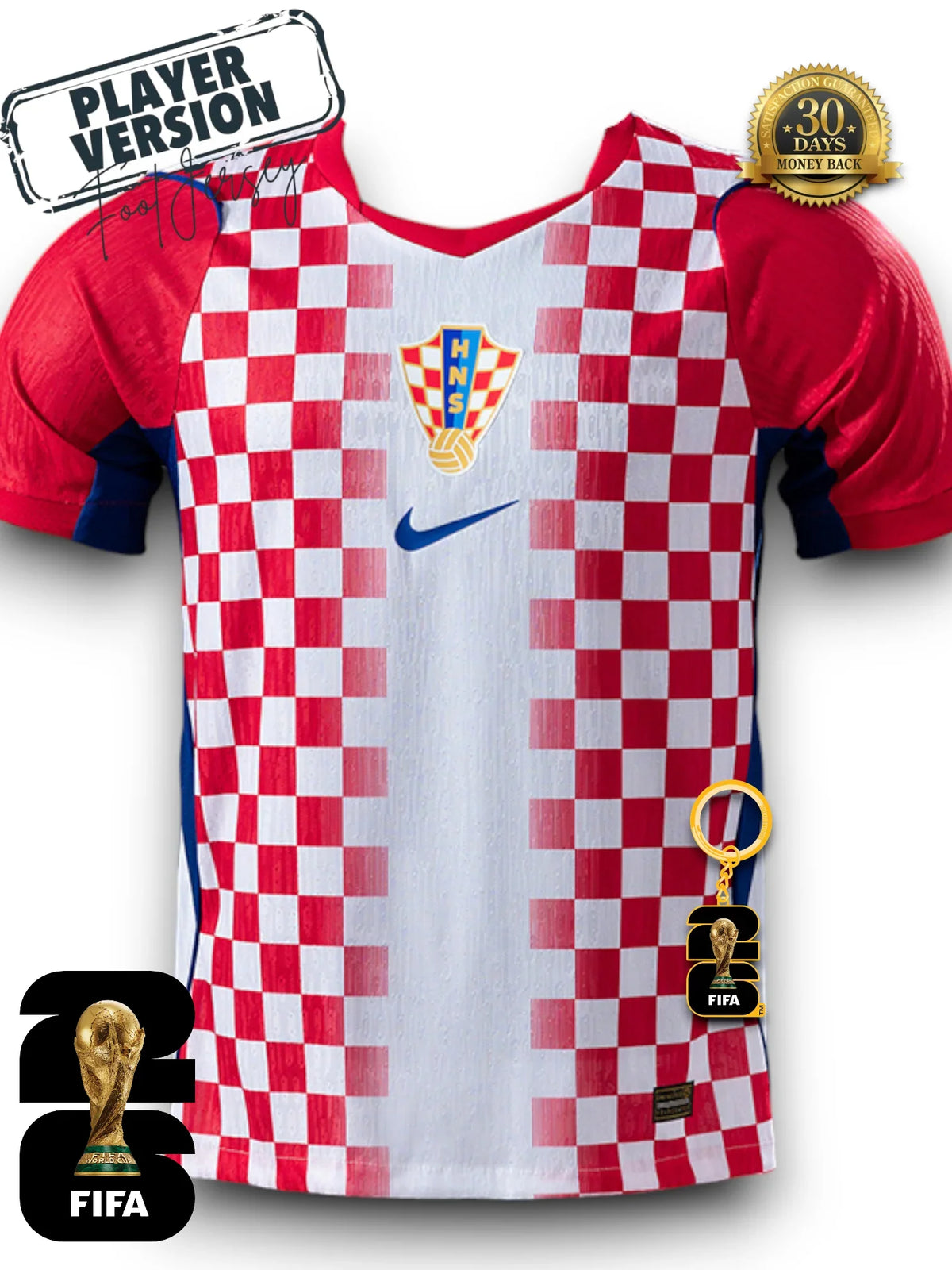 Croatia World Cup 2026 Jersey - Player Version