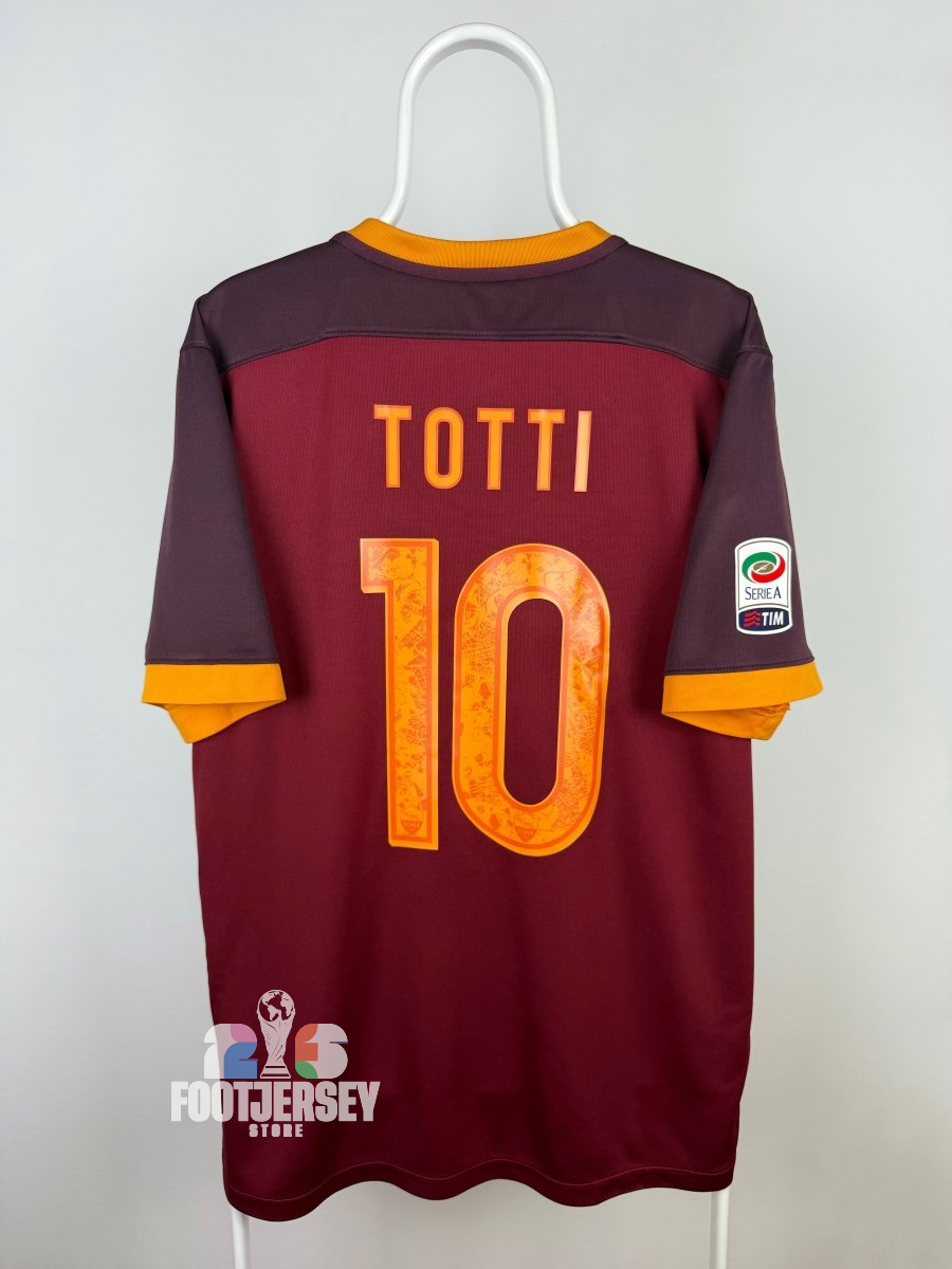 Francesco Totti - Roma 2015/16 home jersey 🇮🇹
