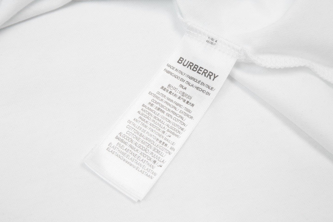 Printed lettering cotton T-shirt
